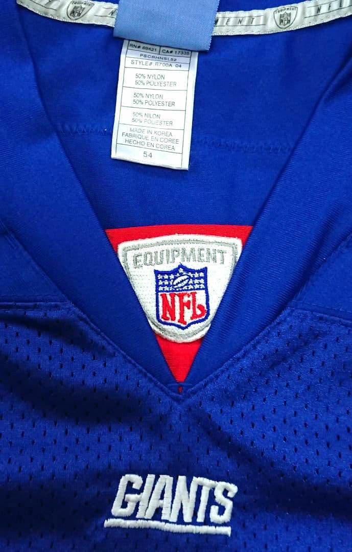 NFL ジャイアンツ ジェレミー・ショッキー リミテッドジャージ【54/2XL】