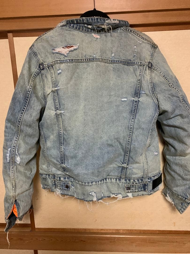 【AMIRI】 リバーシブルデニムジャケット