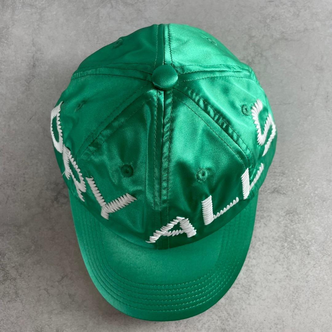 未使用　HUMAN MADE　CPFM CAP　コラボ　サテンキャップ　グリーン
