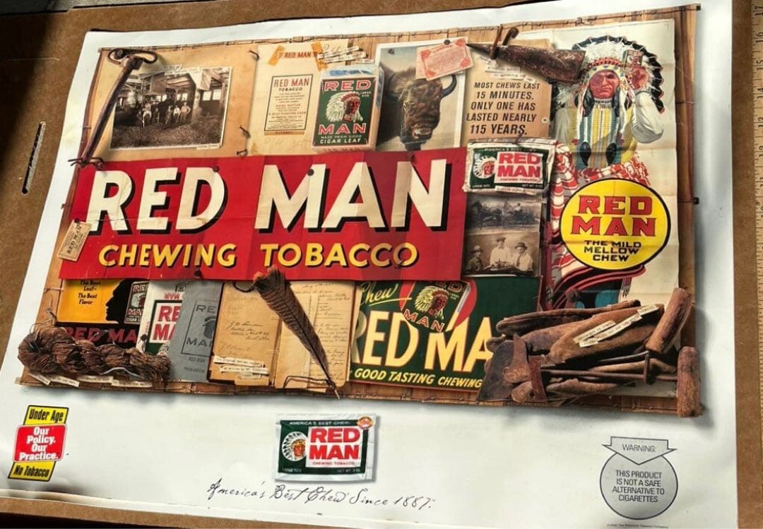 【ビンテージ】トラッカーキャップ70'sRED MAN