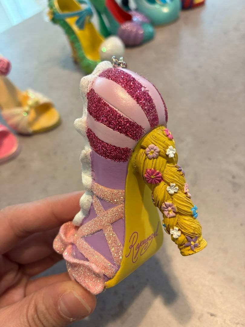 【7種・バラ売り可】ディズニー プリンセス シューズ オーナメント