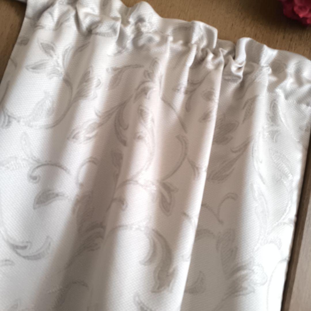 カフェカーテン【MV様オーダー品　ドレープベージュ】ハンドメイド