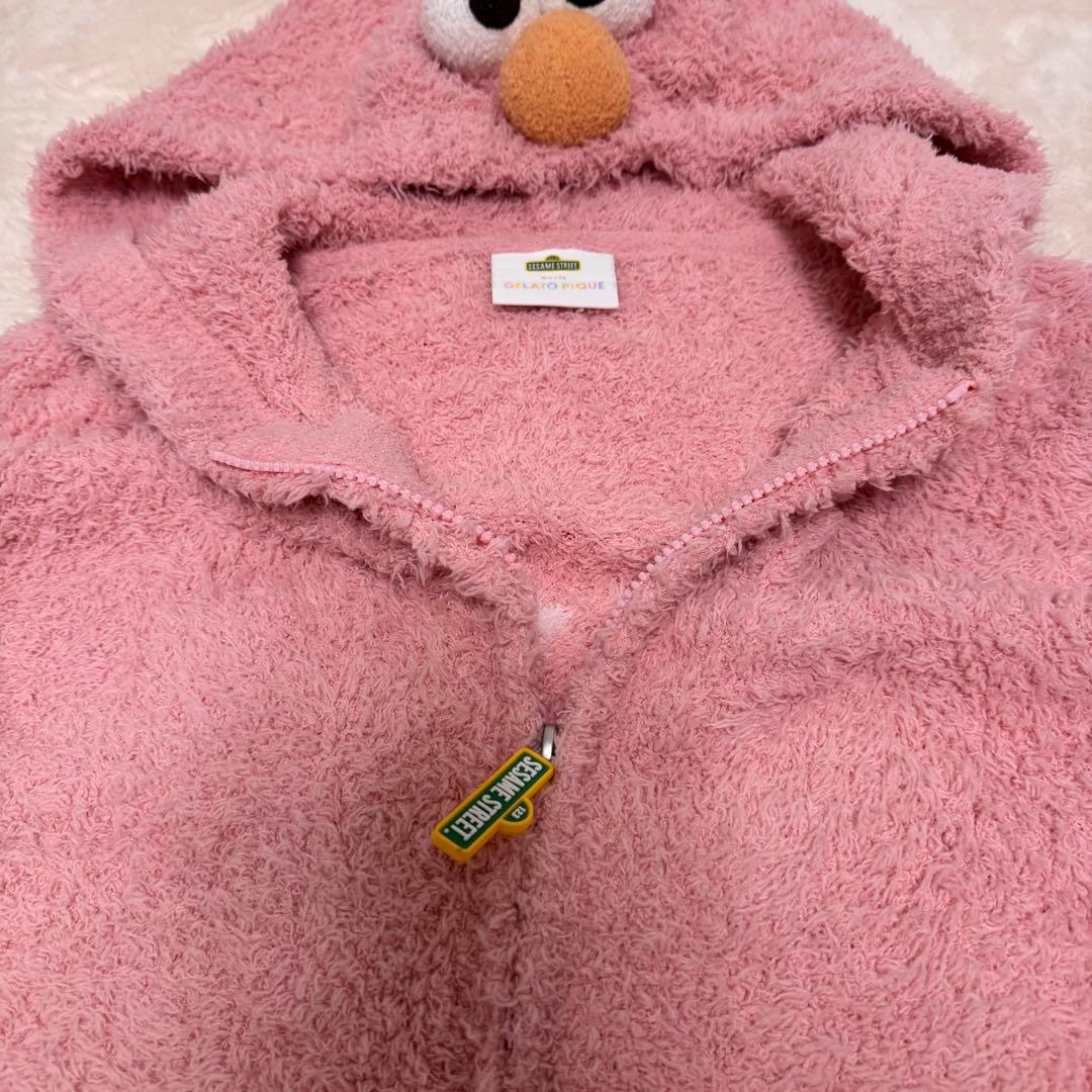 【ジェラピケ】セサミストリート ルームウェア L ピンク 上下 新品未使用品