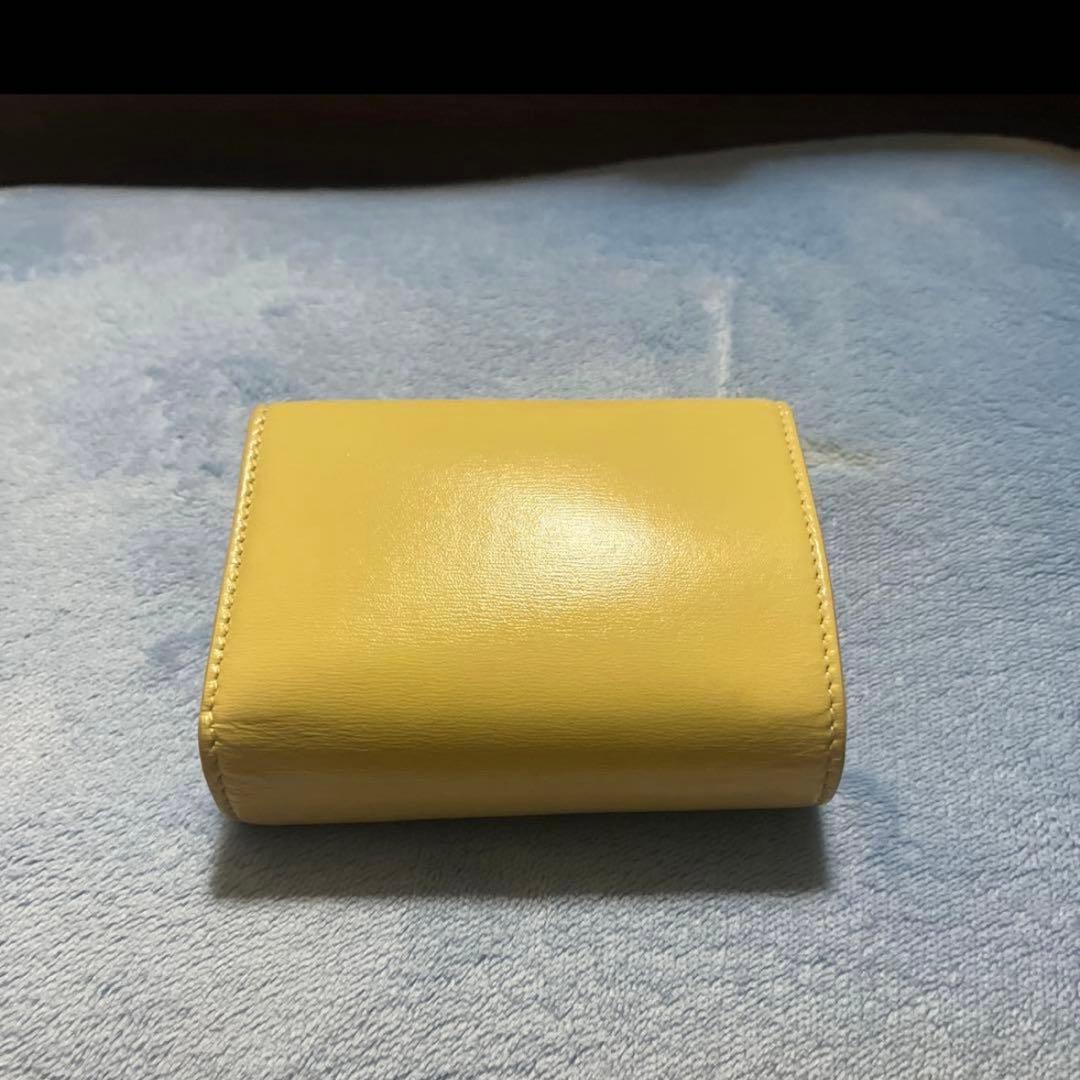 m*.様 セリーヌ　財布　イエロー 三つ折り
