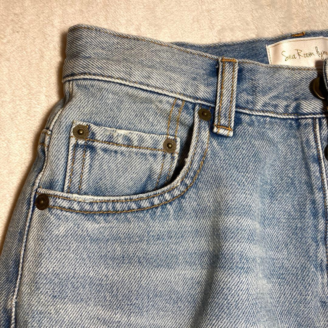 SeaRoomlynn Organic cottonベーシック デニムパンツ