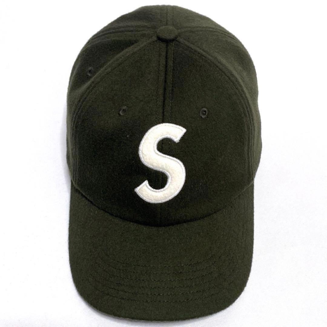美品 Supreme Loropiana wool s logo cap