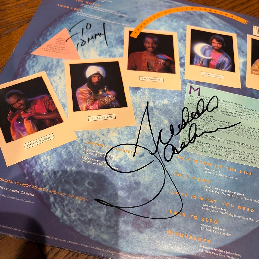 MYSTIC MERLIN 「Full Moon」カット盤LP サイン入り