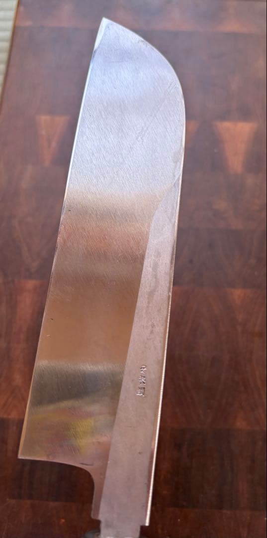 紋三郎　薄刃　195mm 包丁　8寸半　石井刃物　白鋼　安来鋼　和包丁　ムキモノ