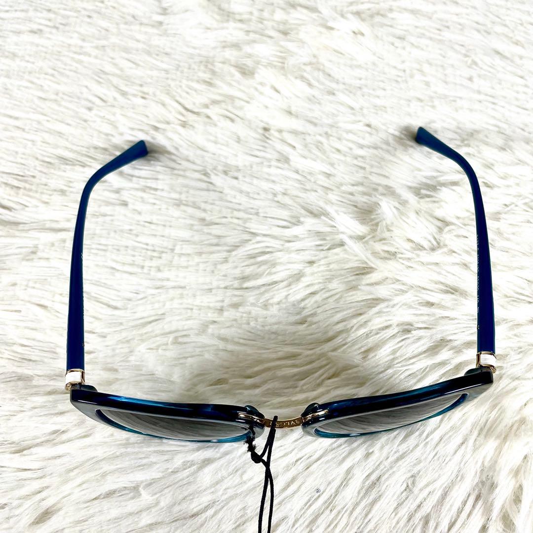 極美品　BVLGARI　サングラス　8177-F　キャットアイ　ブラックレンズ