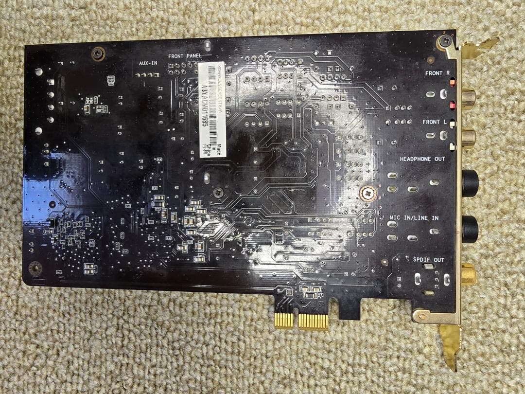 ASUS サウンドボード PCI-Ex1 XONAR Essence STX/A