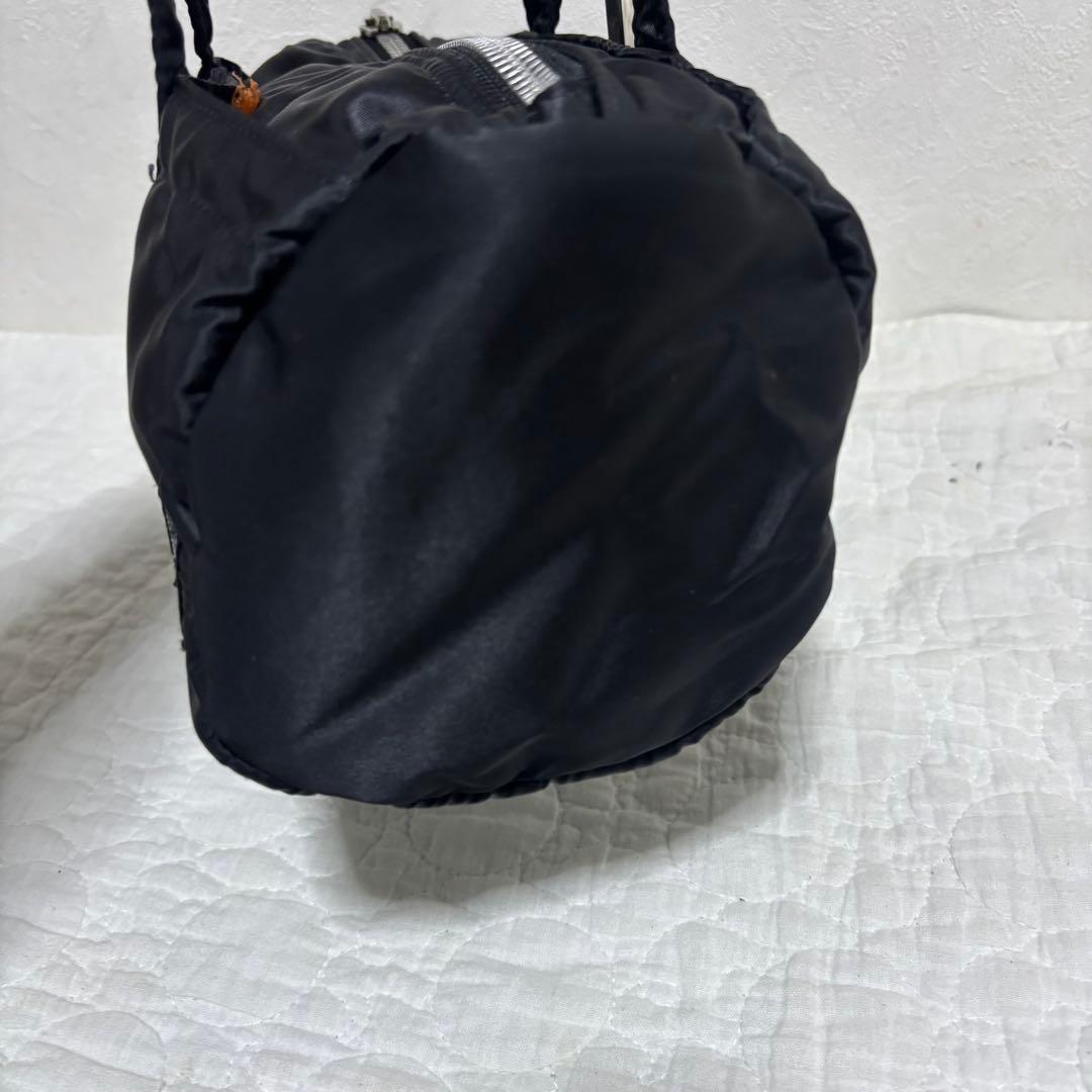 美品 廃盤 ポーター タンカー ミニボストン S ドラムバッグ ダッフル 黒