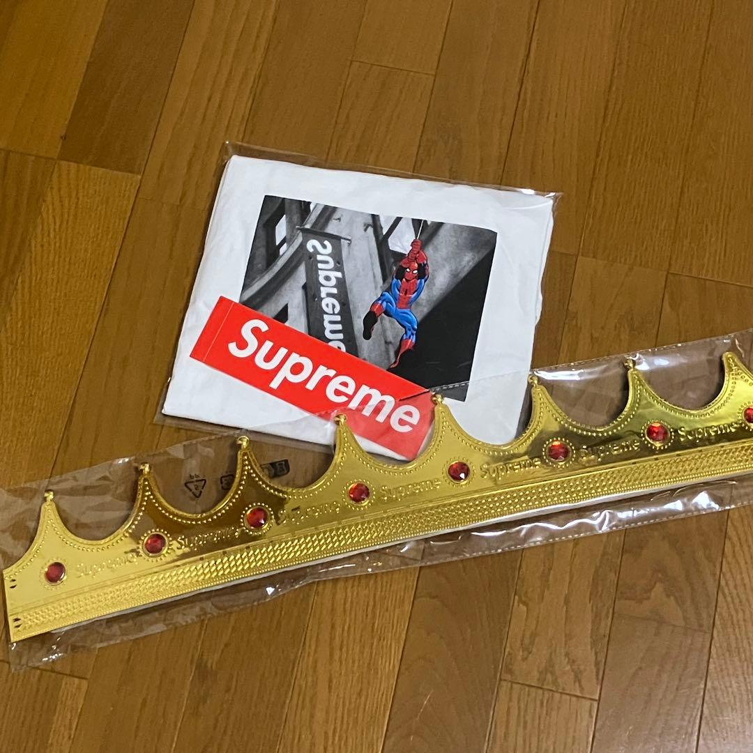 Supreme Spider-Man Tee White Sノベルティ付き