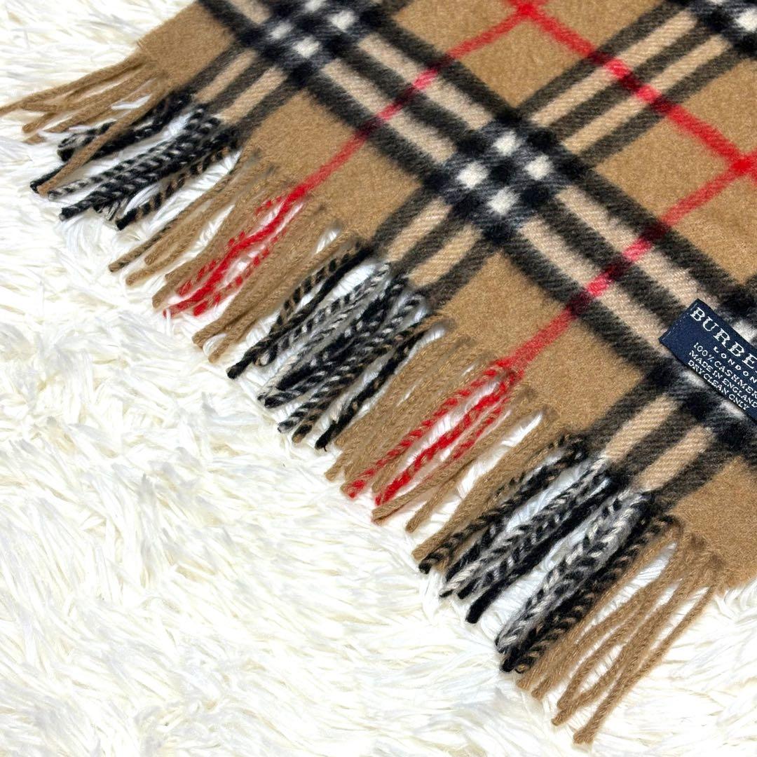 BURBERRY バーバリー　100% カシミア　マフラー　ノバチェック