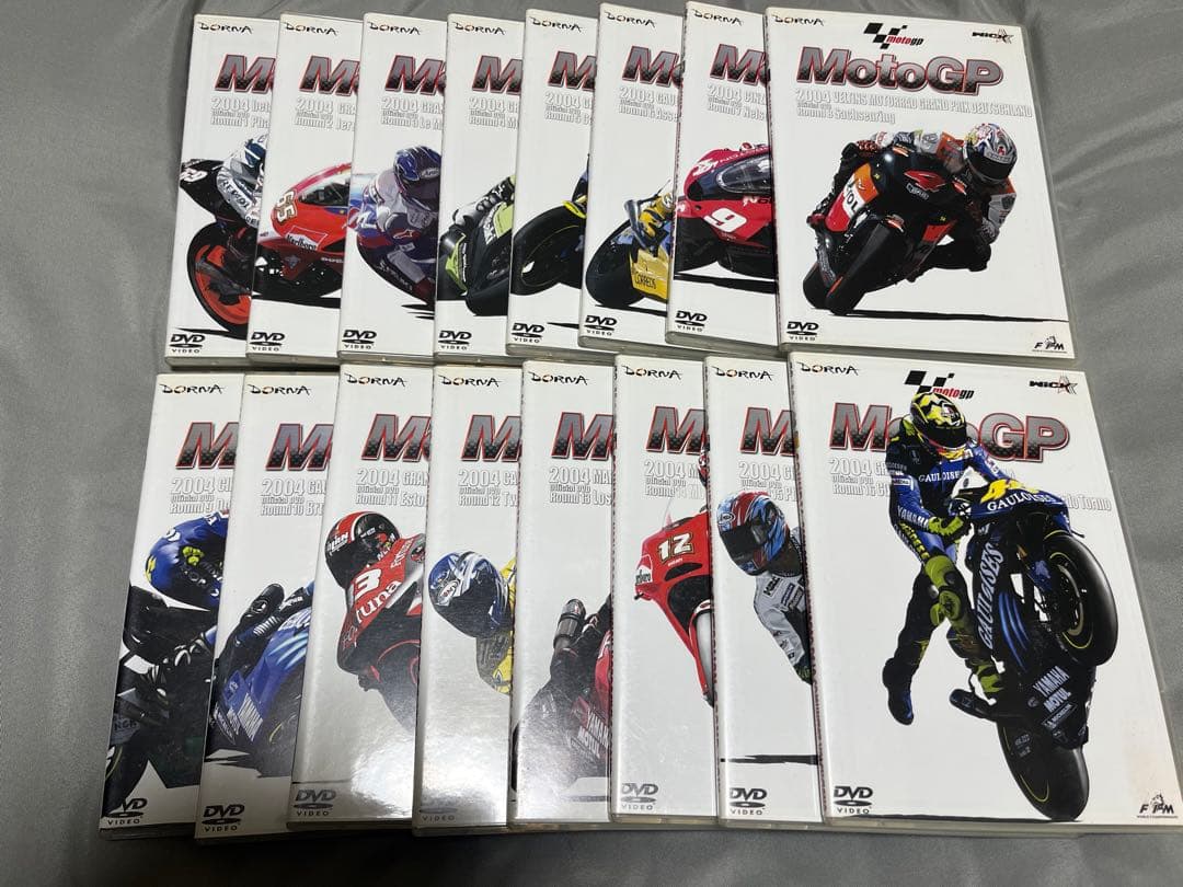 MotoGP 2004 Round 1〜16 全巻セット