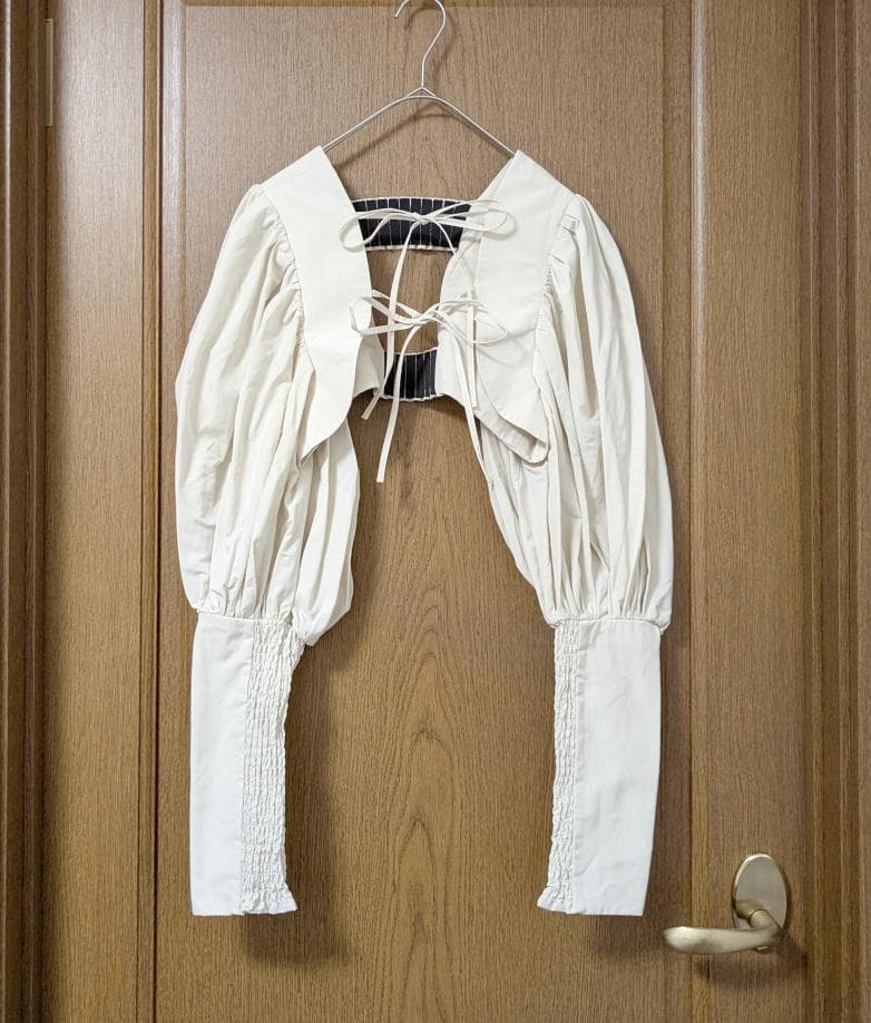 トップス Ameri VOLUME SLEEVE BOLERO