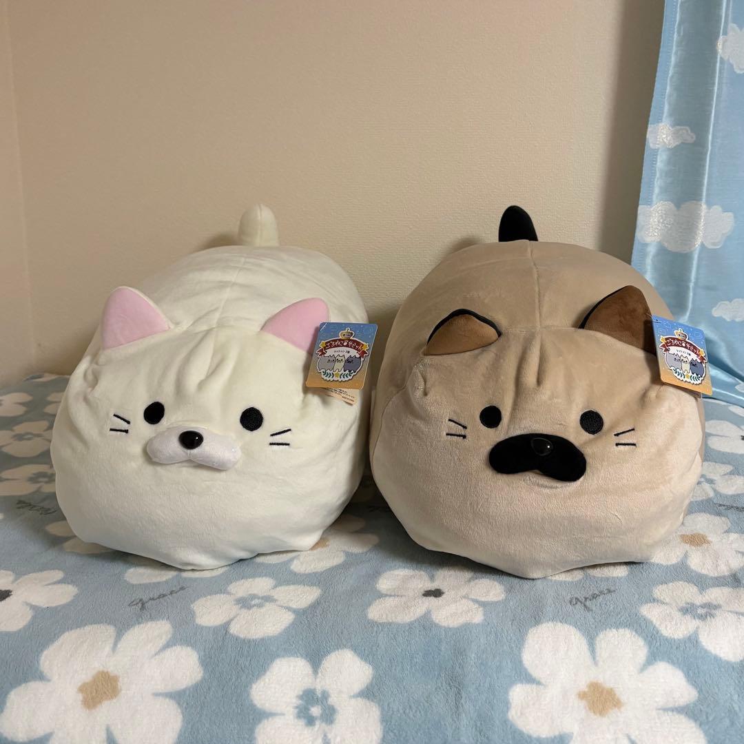 第3回 ごろねこサミット　イトウ　タナカ　クッション　ぬいぐるみ　猫　新品