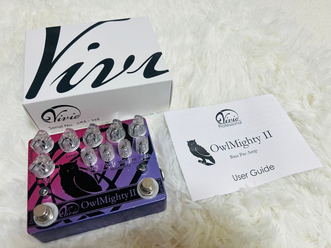 Vivie Owlmighty2 II ベースエフェクター