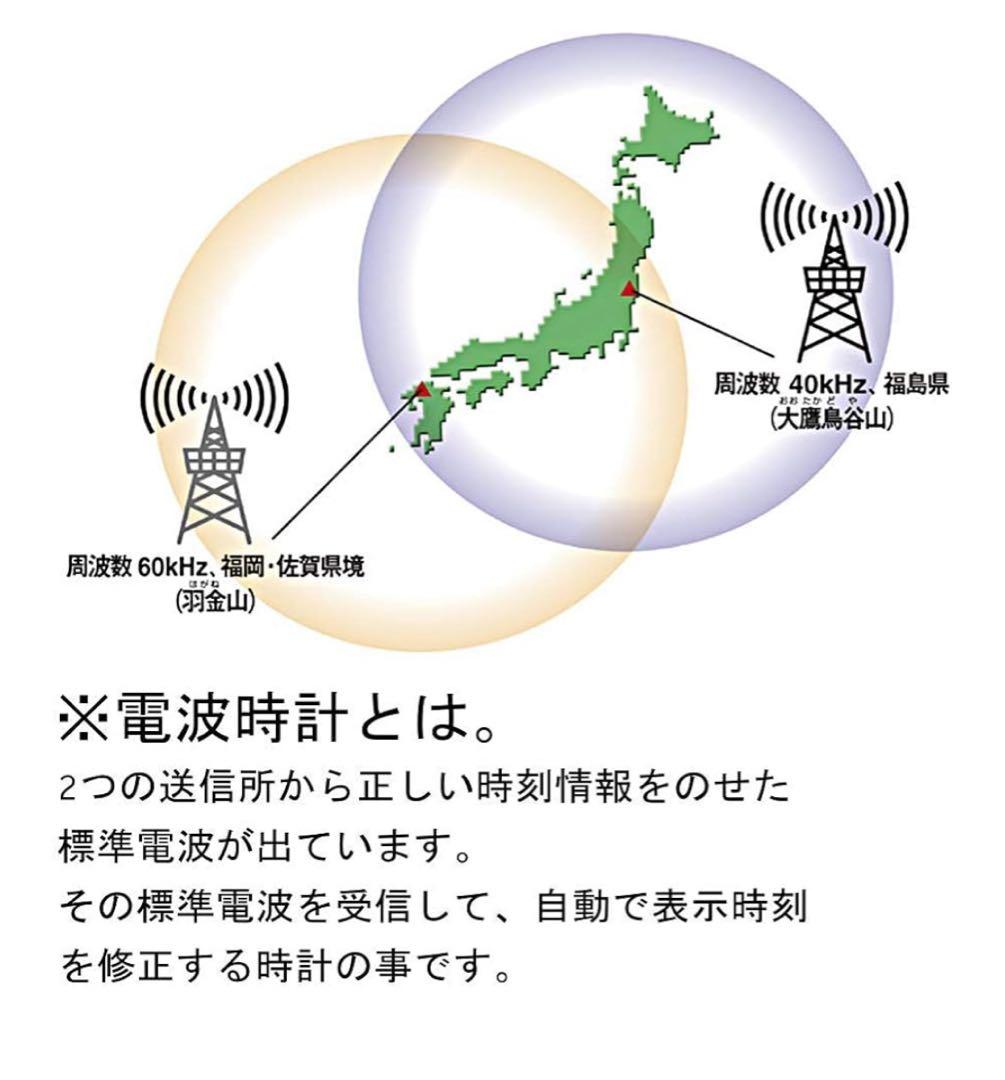 特大サイズ（直径50㎝）のシチズン電波時計（保証期間内）