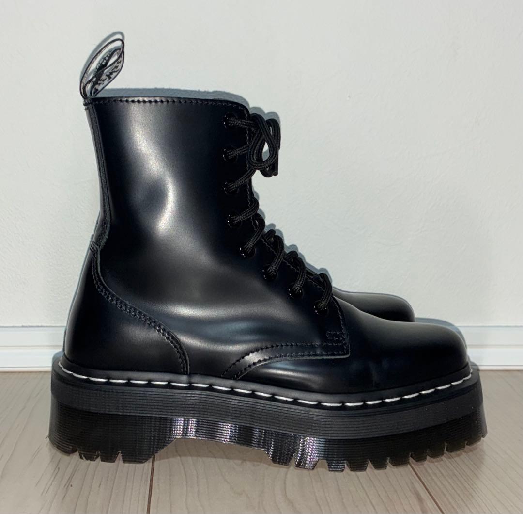 24cm 限定 美品 Dr.Martens JADON WS 厚底 ブーツ 黒