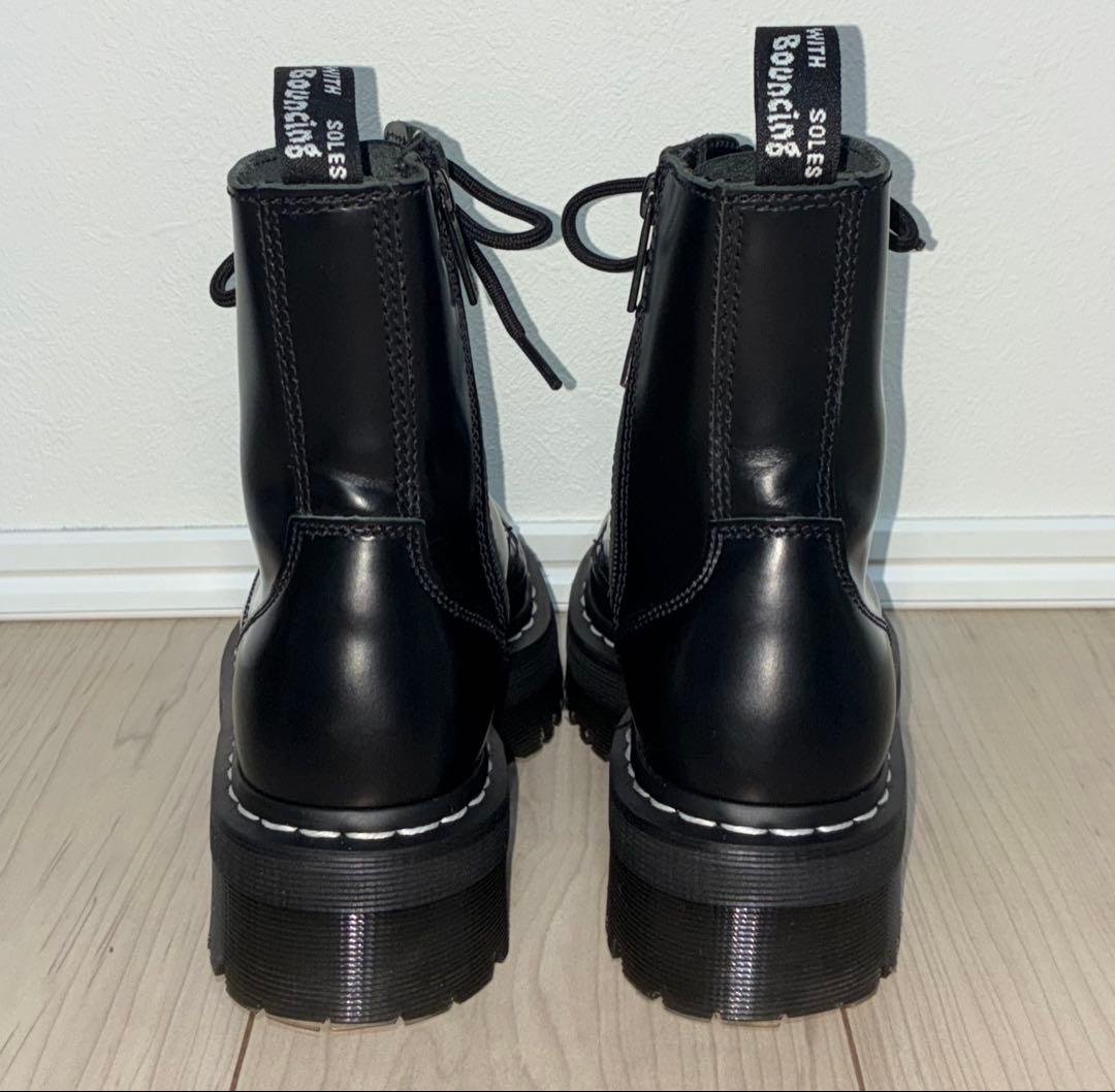 24cm 限定 美品 Dr.Martens JADON WS 厚底 ブーツ 黒