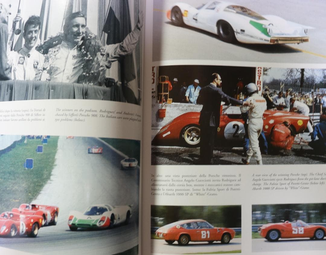 超希少　洋書　モンツァ１０００Kmレースの歴史　伊語・英語版