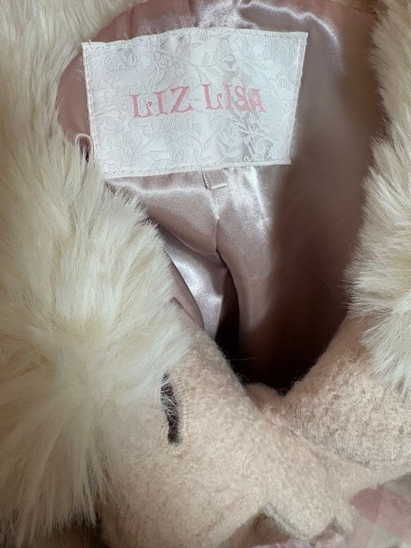 LIZLISA Aラインコート　ピンク