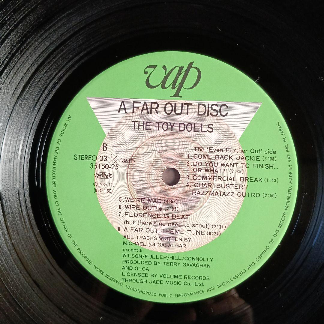 洋楽 Toy Dolls A Far Out Disc LP
