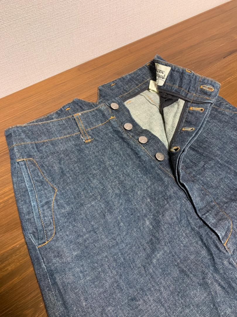 [Vivienne Westwood Man] サルエル ジョッパーデニムパンツ