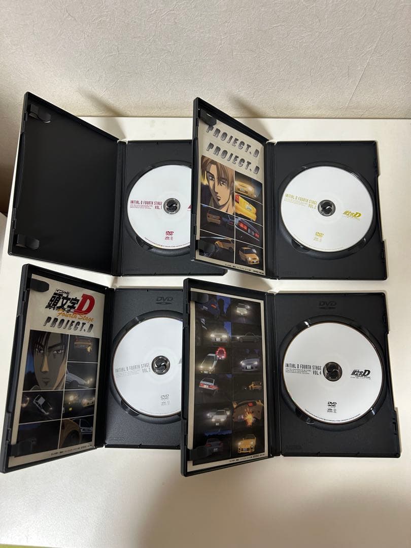 【DVD】 頭文字(イニシャル)D Fourth Stage 1〜12巻