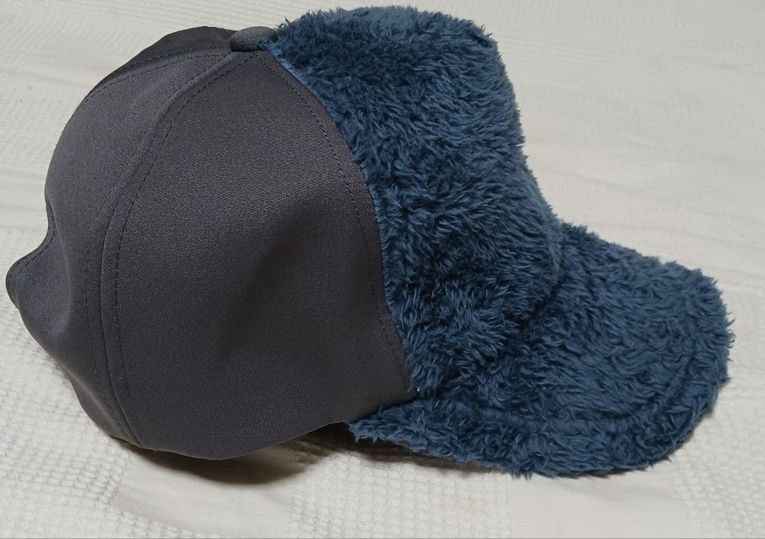 ブリーフィング　フリースキャップ　ブルーグレー　試着のみ　冬ゴルフCAP
