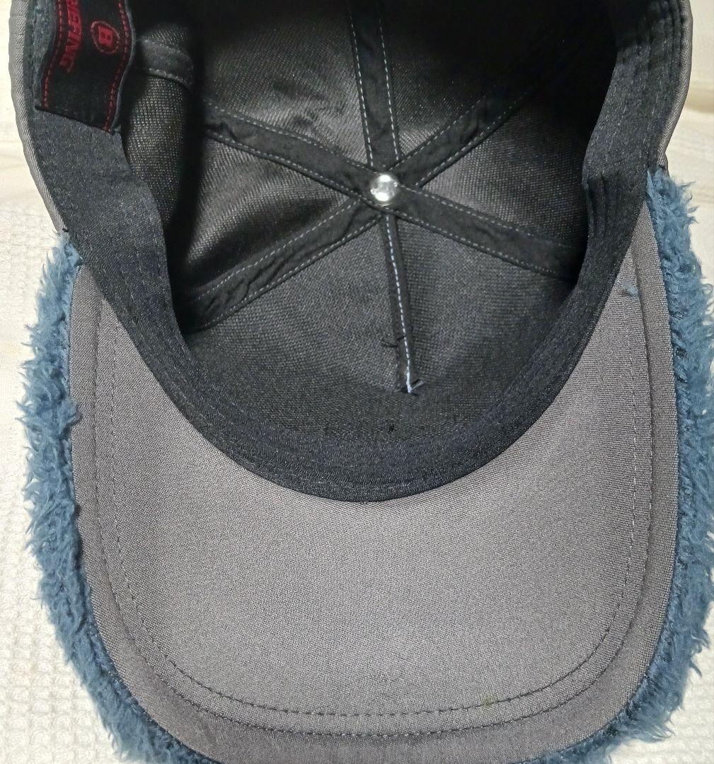 ブリーフィング　フリースキャップ　ブルーグレー　試着のみ　冬ゴルフCAP