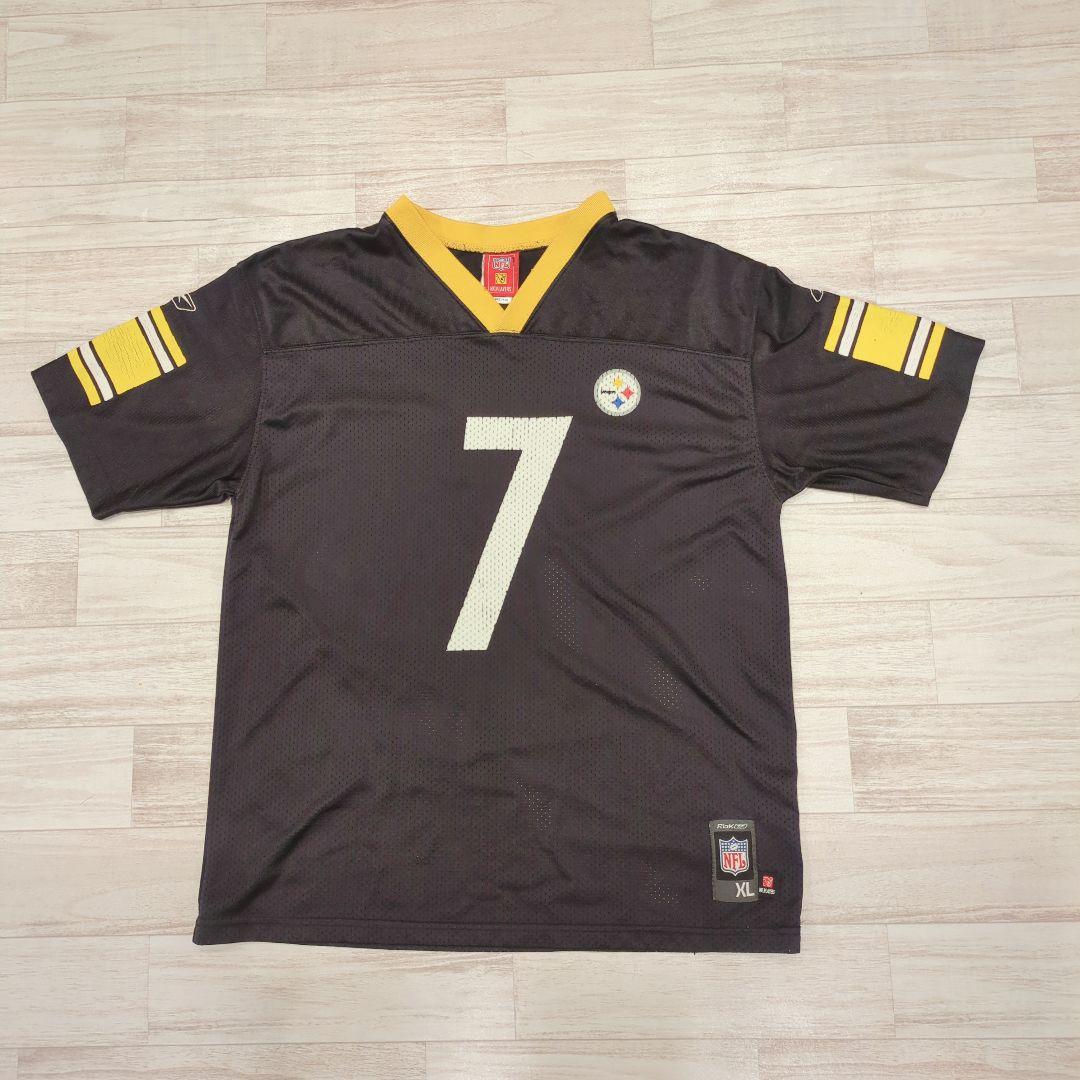 シャツ [Vintage]00s Reebox NFL Black Game Shirt