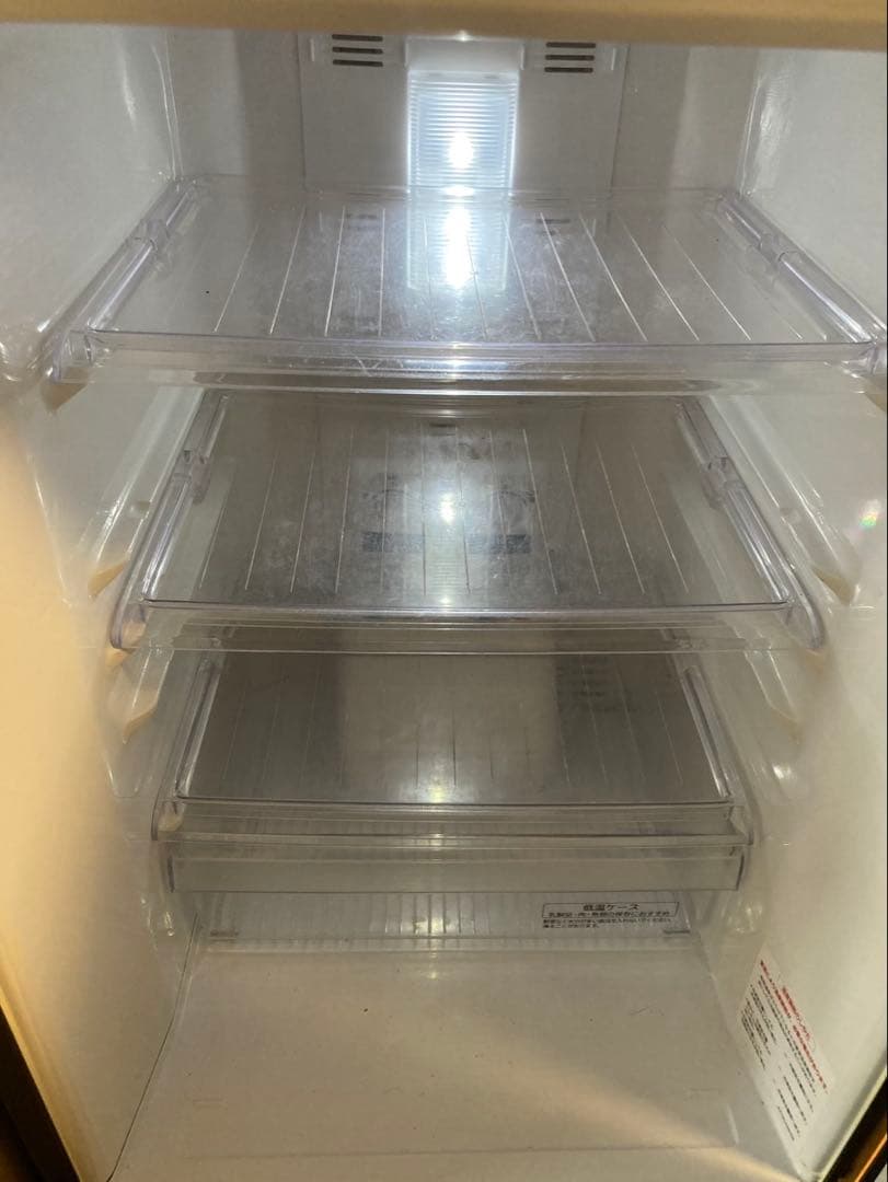 三菱 冷蔵庫 黒 2引き出し MITSUBISHI