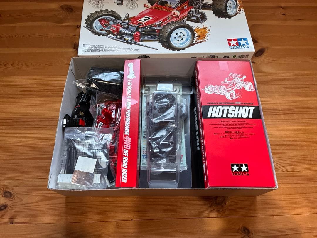 タミヤ 4WD 1/10 ラジコン ホットショット