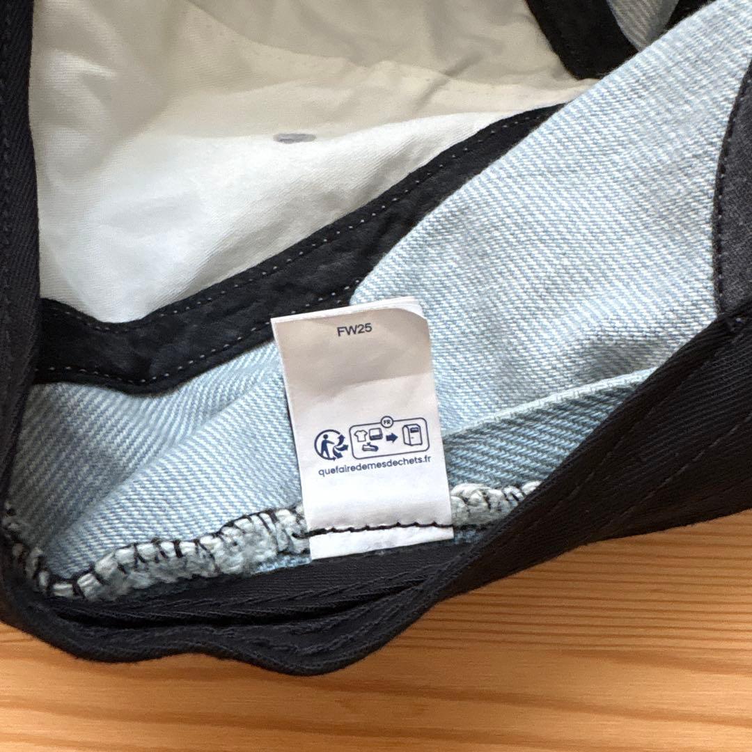 【美品】supreme s logo 6panel cap シュプリームキャップ