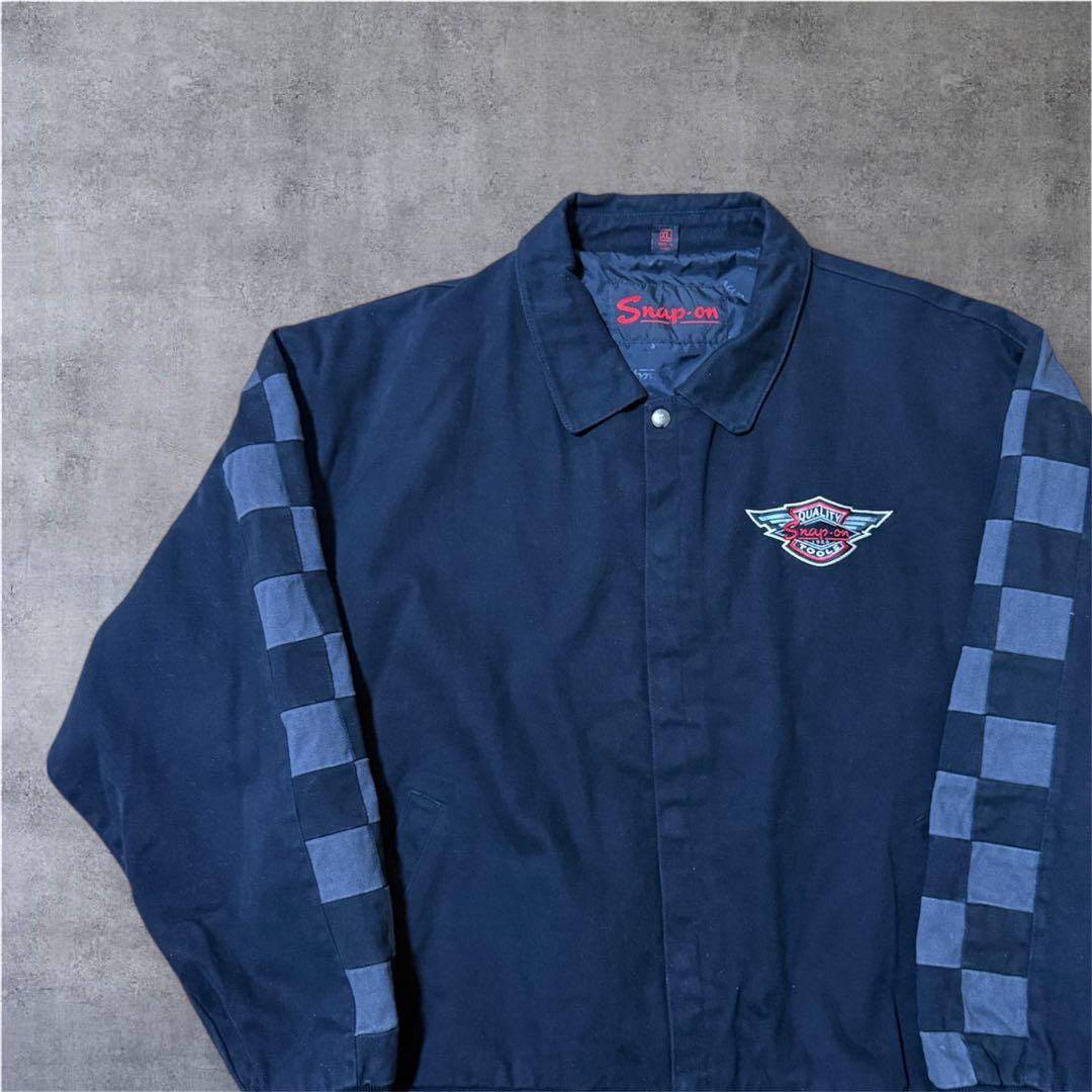 90s Snap-on スナップオン ジャケット レーシングジャケット 長瀬智也
