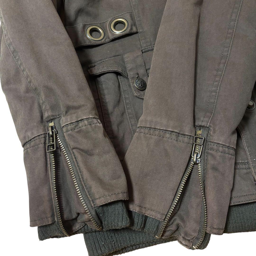 ジャケット・アウター archive fur grunge fireman coat fade