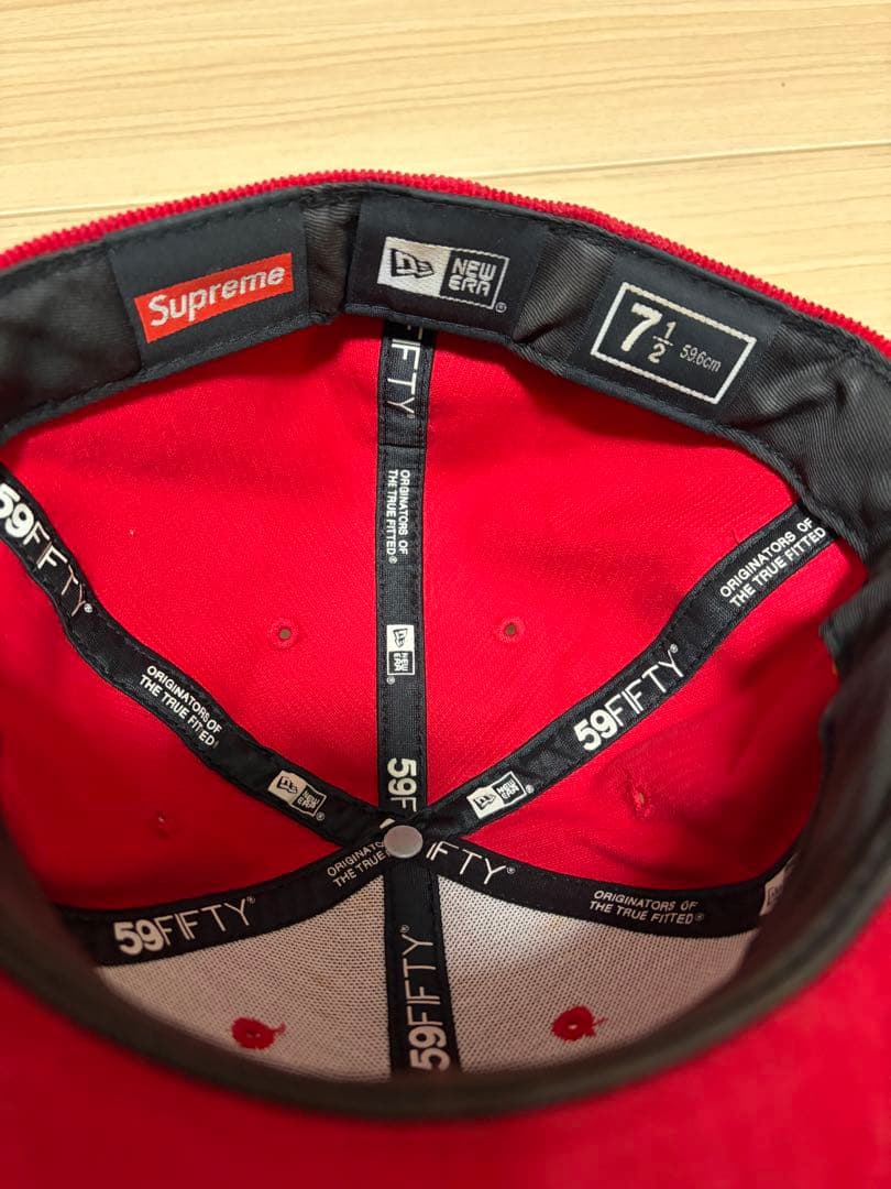 は*る様 k*o様 G*様 supreme シュプリーム　キャップ　赤