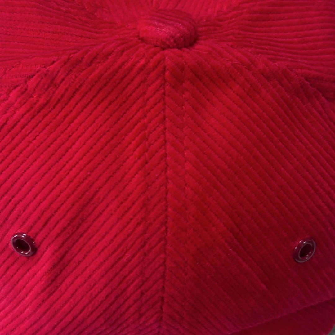 Marlboro マルボロ コーデュロイキャップ CAP 刺繍ロゴ アイレット