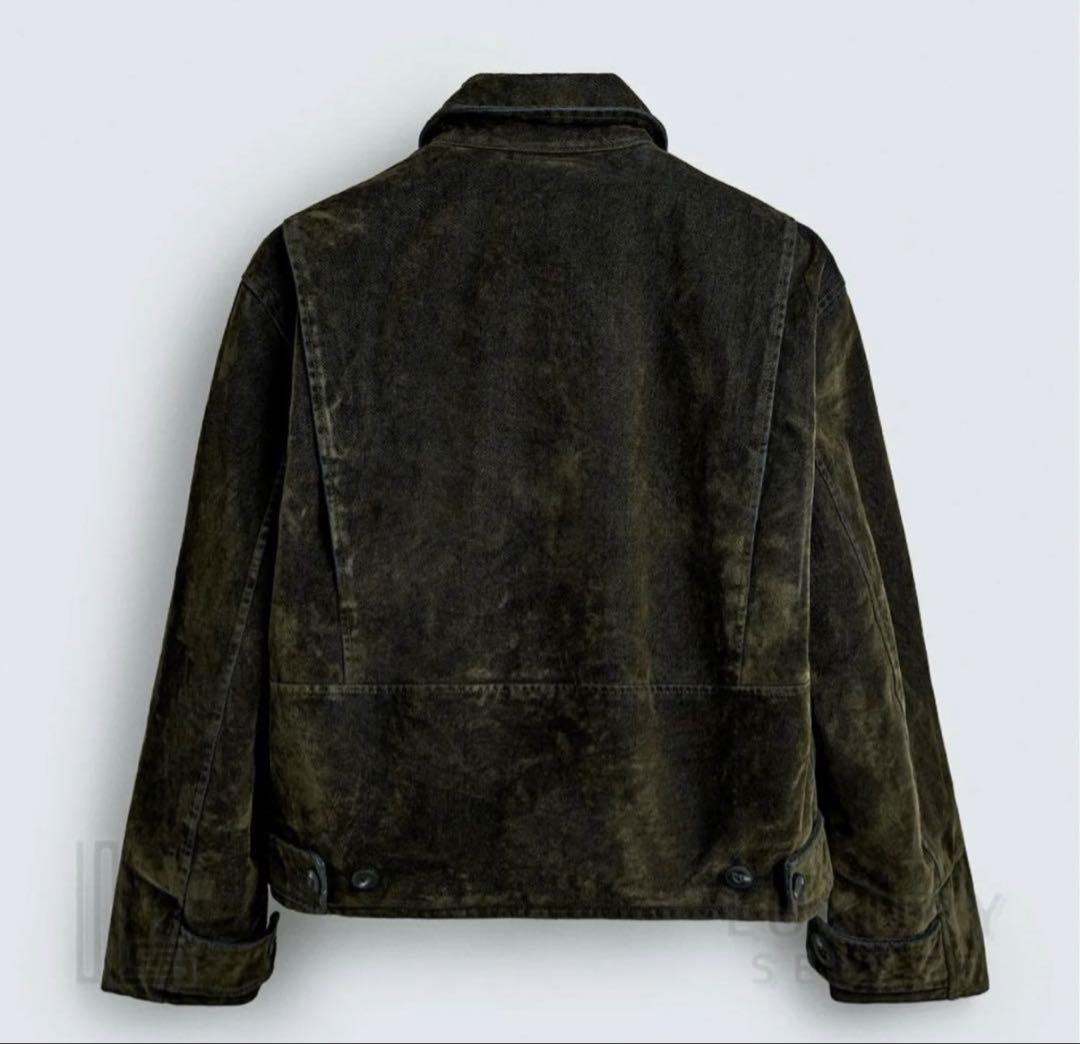 【サクマエマ様】ZARA ベロアツイルジャケット