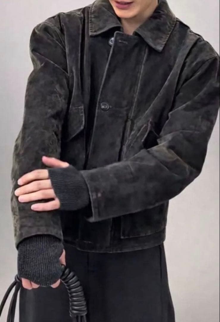 【サクマエマ様】ZARA ベロアツイルジャケット