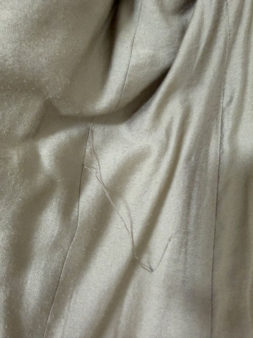 todayful boyfriend linen jacket 38 ベージュ