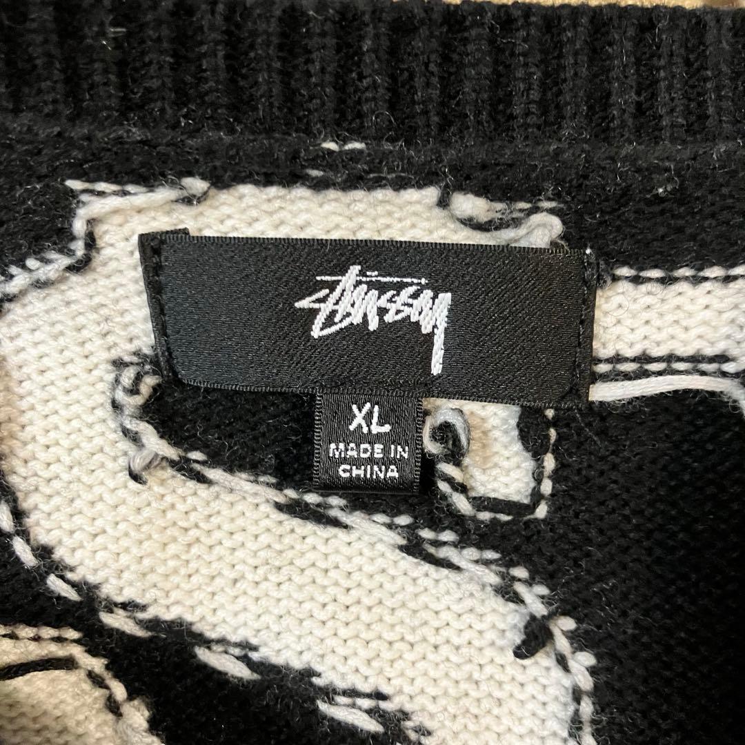 ゆ*様 【美品】Stussy Stacked Sweater Vest / ニッ