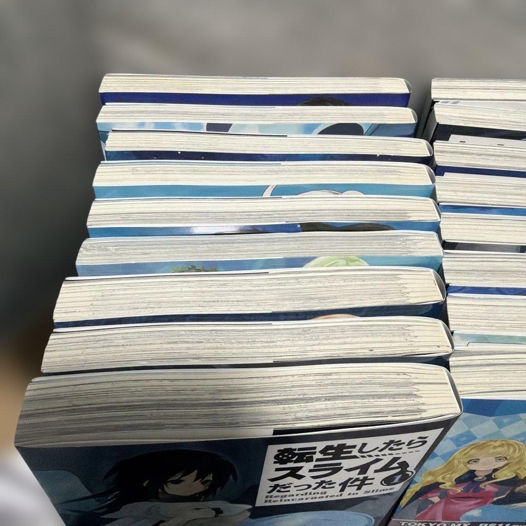 転生したらスライムだった件　1〜26巻セット 初版多数あり