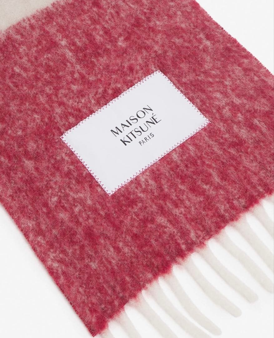 maison kitsune マフラー メゾンキツネ 2025