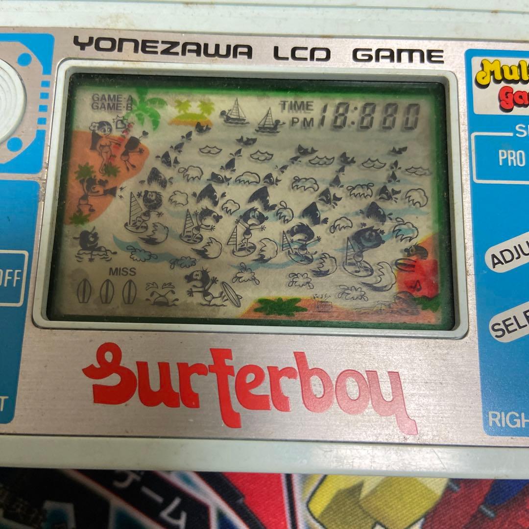 LCD GAME Multiboy game４ サーファーボーイ ヨネザワゲーム