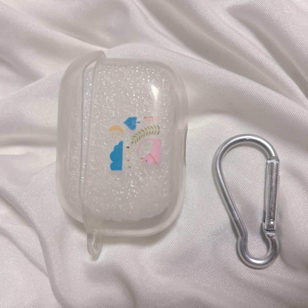 AirPods Pro ケース カバー エアーポッズカバー 北欧 花 フラワー