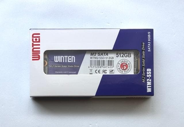 内蔵型SSD WINTEN M2 SATA 512GB SSD