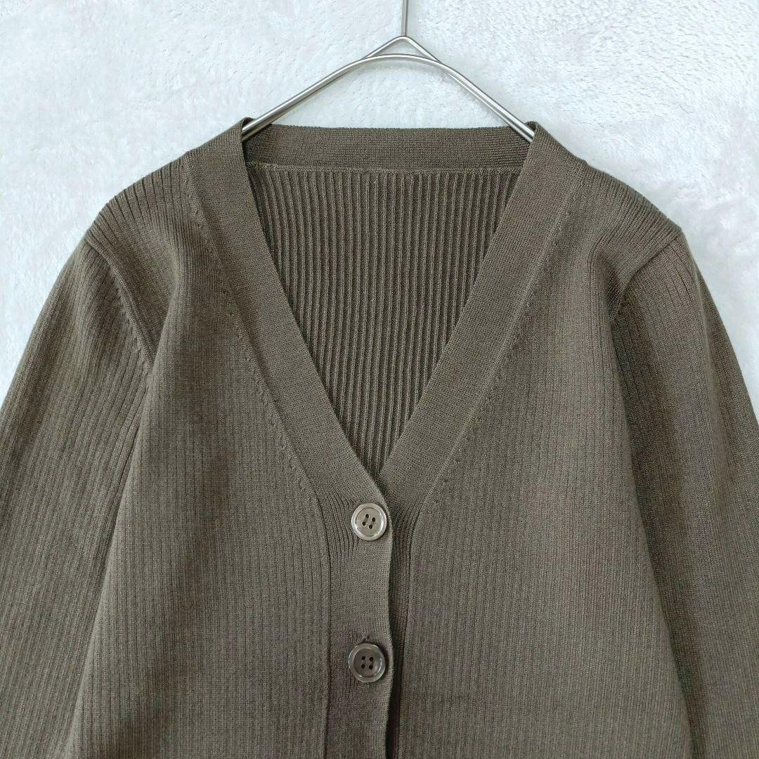 MUSE de Deuxième Classe SAMARA RIBカーディガン