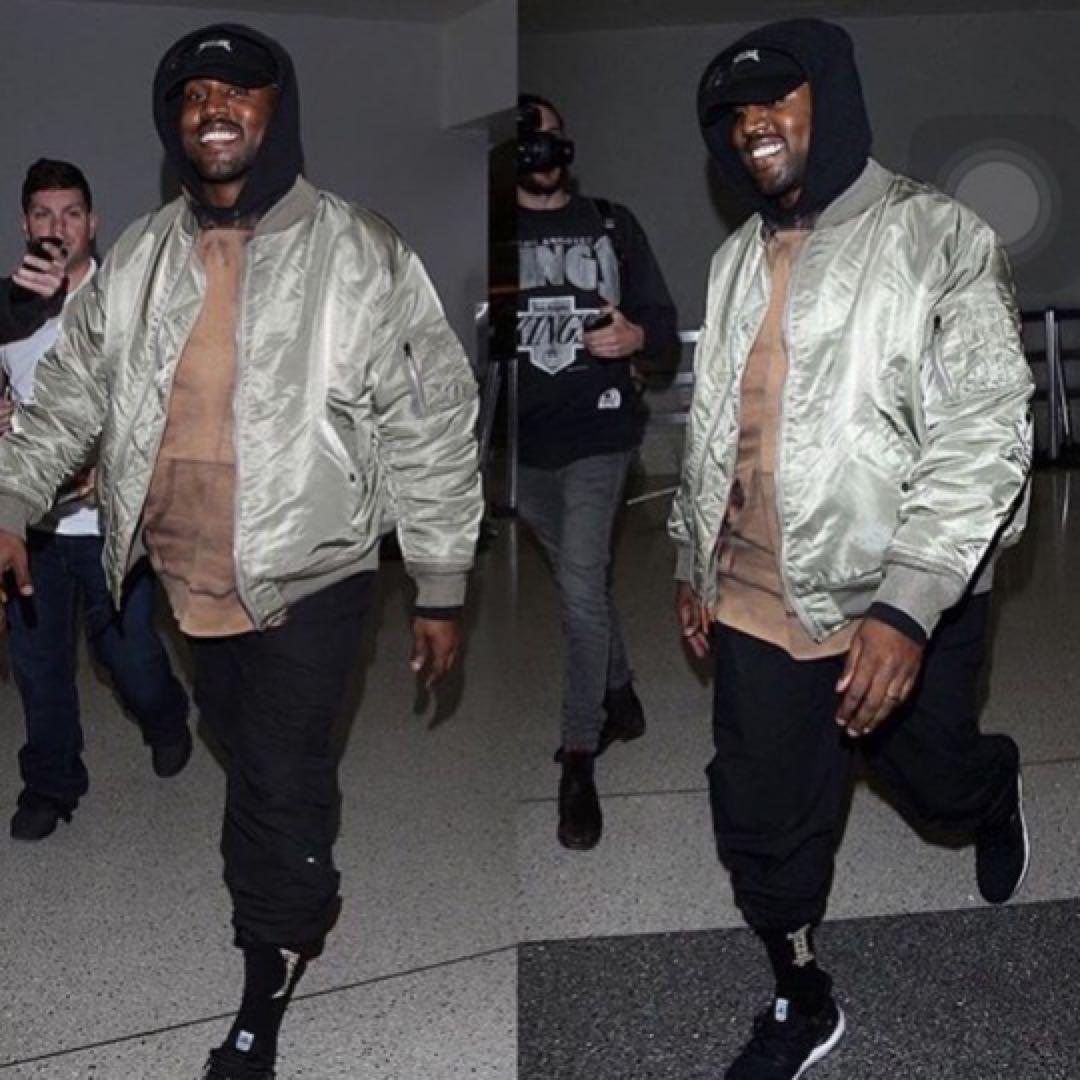 ALPHA INDUSTRIES MA-1 ミリタリー ジャケット Kanye